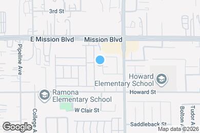Map image of the property - 11008 San Pasqual Ave