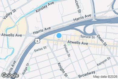 Map image of the property - 408 Atwells Ave