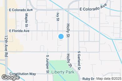 Map image of the property - 1224 Ivy St