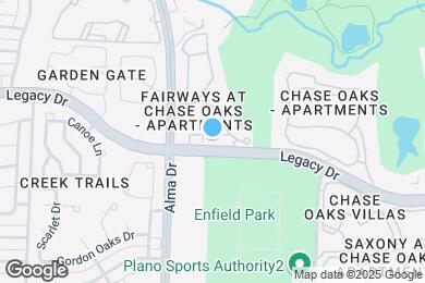 Map image of the property - Avalon at Chase Oaks