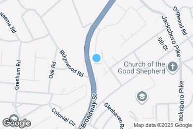 Map image of the property - Oakhill Apartments