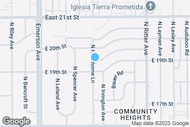 Map image of the property - 5301 E 19th Pl