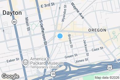 Map image of the property - 207 E 6th St