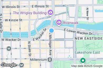 Map image of the property - 299 N Michigan Ave