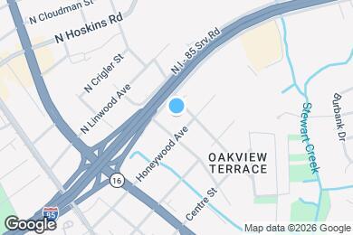 Map image of the property - 421 Honeywood Ave