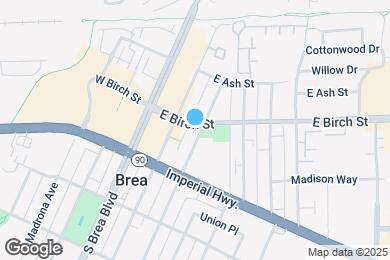 Map image of the property - 205 S Flower Ave