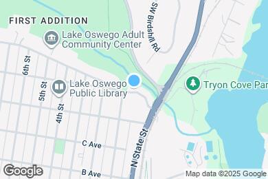 Map image of the property - 27 E Ave