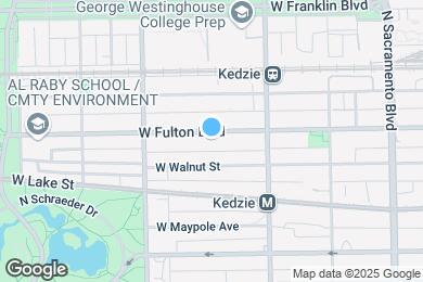 Map image of the property - 3257 W Fulton Blvd