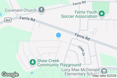 Map image of the property - 805 Clark Dr