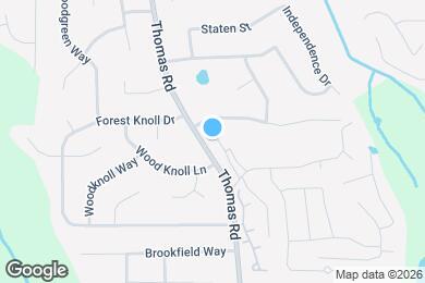 Map image of the property - 9330 Thomas Rd