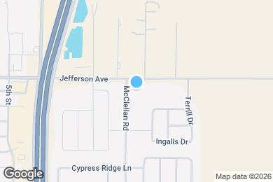 Map image of the property - 7590 McClellan Rd