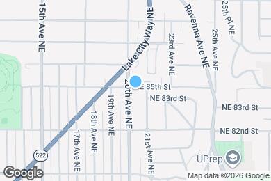 Map image of the property - 2007 NE 85th St