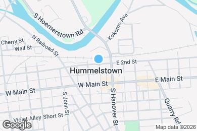 Map image of the property - 19 W 2nd St