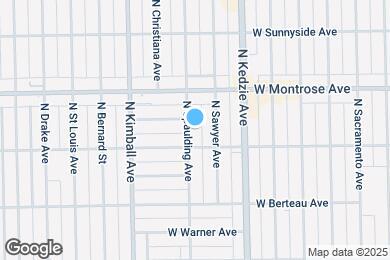 Map image of the property - 4317 N Spaulding Ave