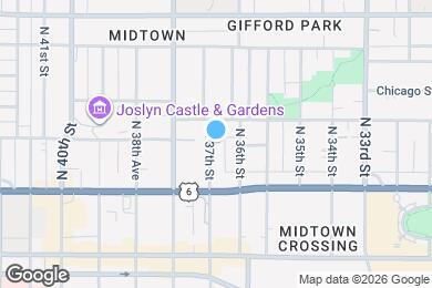 Map image of the property - 131 N 37th St
