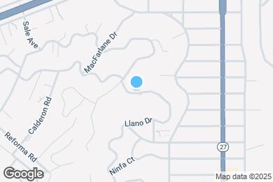 Map image of the property - 5128 Llano Dr