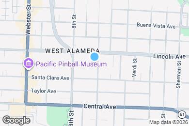 Map image of the property - 1535 9th St