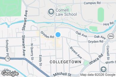 Map image of the property - Cornell Housing | Furnished Suites