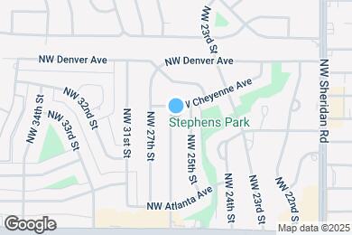 Map image of the property - 1637 NW 26th St