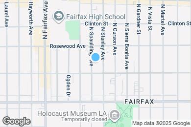 Map image of the property - 424 N Spaulding Ave