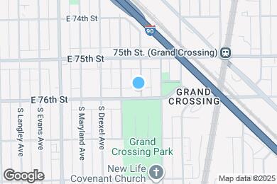 Map image of the property - 956 E 76th St