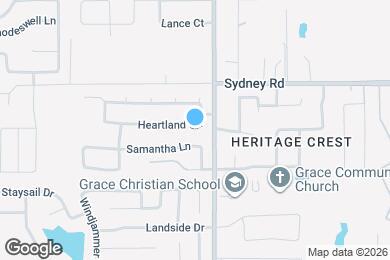 Map image of the property - 2045 Heartland Cir