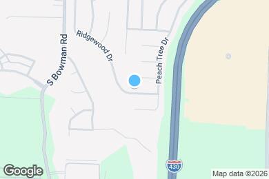 Map image of the property - 14106 Ridgewood Dr