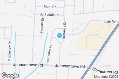 Map image of the property - 9005 Moonglow Ave
