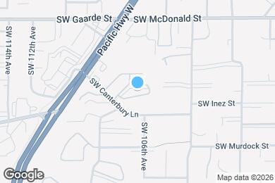 Map image of the property - 10723 SW Canterbury Ln