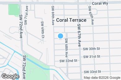 Map image of the property - 6840 SW 28th Ter