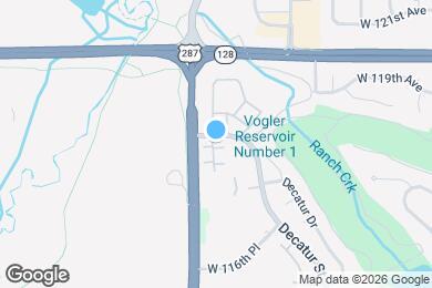 Map image of the property - 2890 W 119th Ave