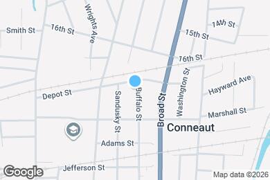 Map image of the property - 447 Buffalo St