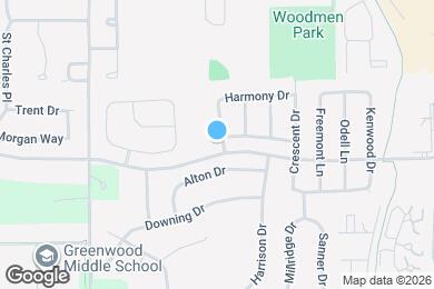 Map image of the property - 1284 Edgewater Dr