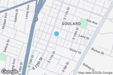 Map image of the property - 2401 S 11th St