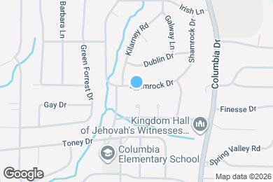 Map image of the property - 2281 Shamrock Dr