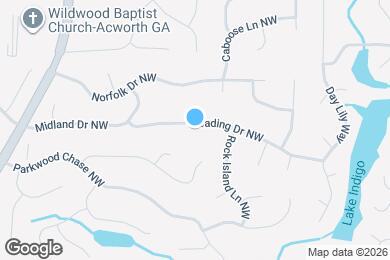 Map image of the property - 1147 Reading Dr NW