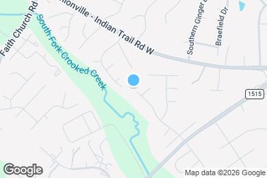 Map image of the property - 6106 Brick Landing Dr