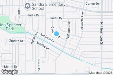Map image of the property - 121 Cactus Dr