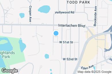 Map image of the property - 5033 Oxford Ave