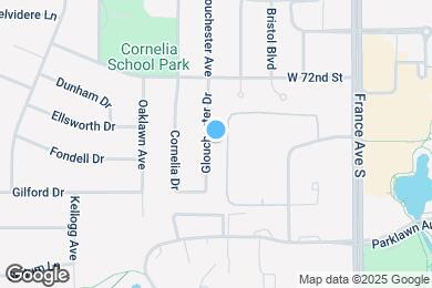 Map image of the property - 7301 Glouchester Dr