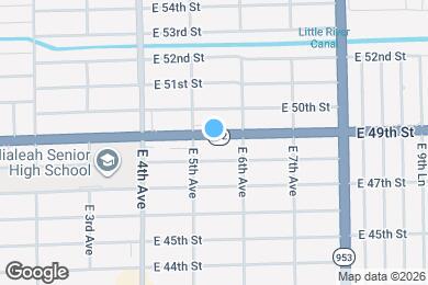 Map image of the property - 540 E 49th St