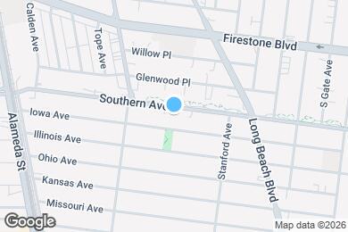 Map image of the property - 2764 Southern Ave
