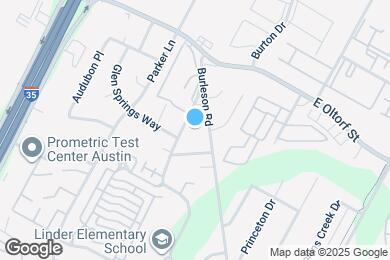 Map image of the property - 2500 Burleson Rd