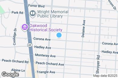Map image of the property - 227 Corona Ave