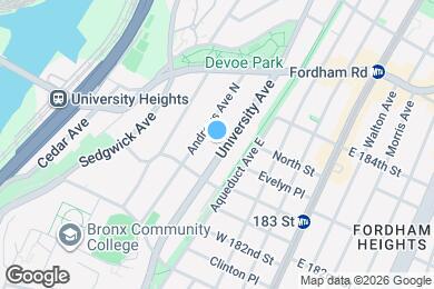 Map image of the property - 2281 University Ave