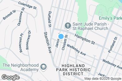 Map image of the property - 5309 Wellesley Ave