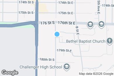 Map image of the property - 17804 1st Ave Ct E