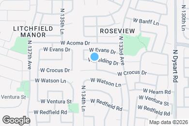 Map image of the property - 13425 W Gelding Dr