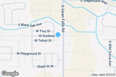 Map image of the property - 172 W Tehuti Ct