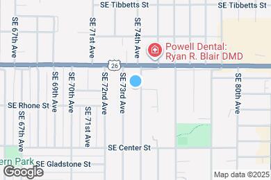 Map image of the property - 3601 SE 74th Ave